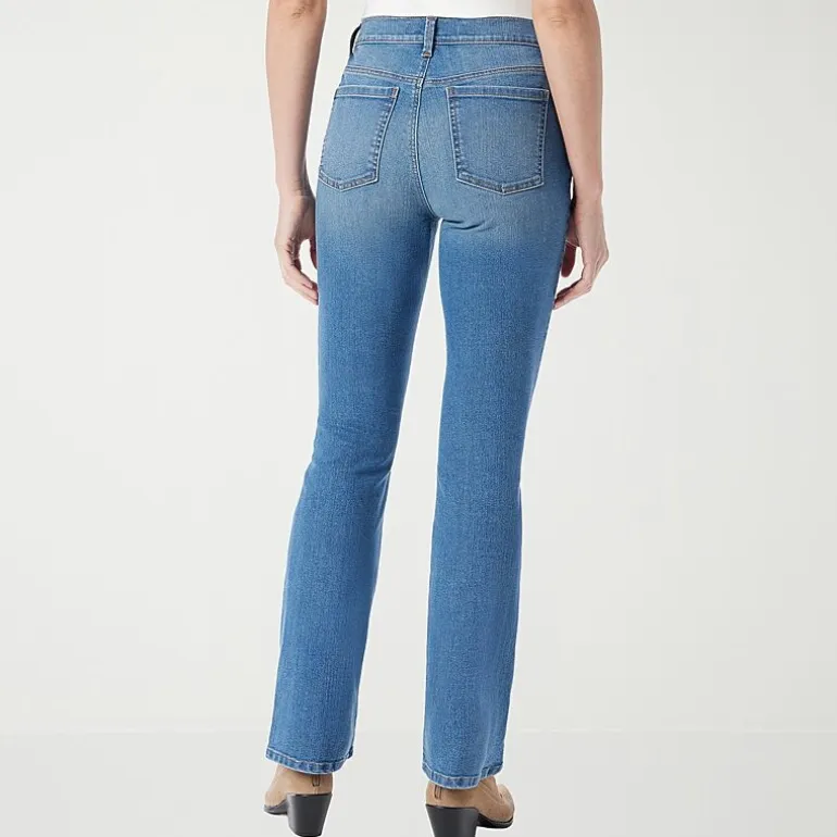 Gloria Vanderbilt Amanda Womens Straight Leg Jean