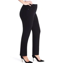 Gloria Vanderbilt Amanda Womens High Rise Stretch Fabric Tapered Leg Jean