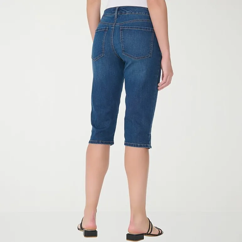 Gloria Vanderbilt Womens Capri Jean