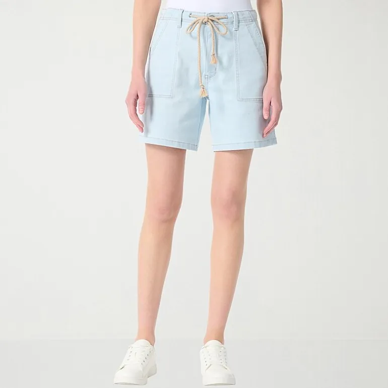 Gloria Vanderbilt Womens 7" Denim Short