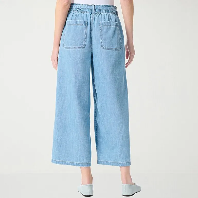 Gloria Vanderbilt Womens High Rise Cropped Jean