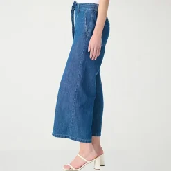 Gloria Vanderbilt Womens High Rise Cropped Jean