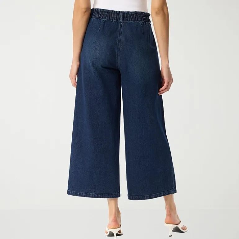 Gloria Vanderbilt Womens Wide Leg Cropped Pant