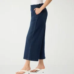 Gloria Vanderbilt Womens Wide Leg Cropped Pant