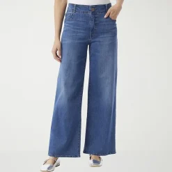 Gloria Vanderbilt Womens Wide Leg Jean