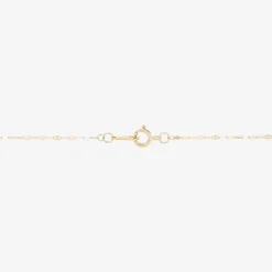Gold Addiction Lariat Style Womens 14K Gold 18 Inch Y Necklace