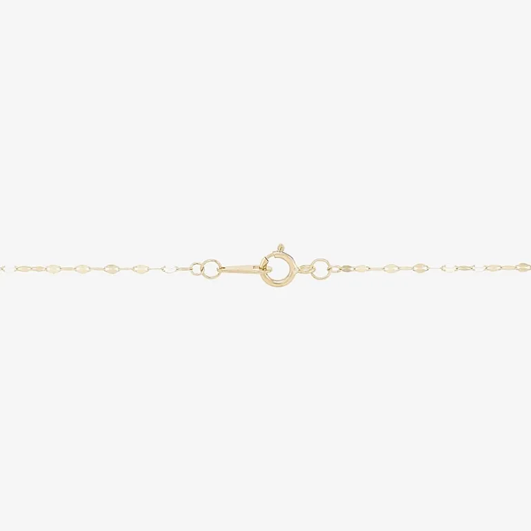 Gold Addiction Lariat Style Womens 14K Gold 18 Inch Y Necklace