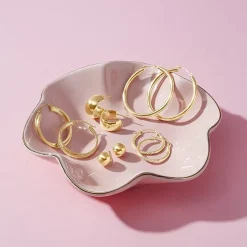 Gold Addiction Womens 10K Gold Bangle Bracelet