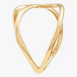 Gold Addiction Womens 10K Gold Band