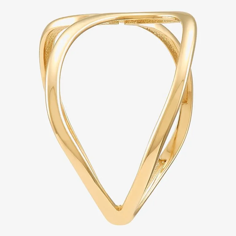 Gold Addiction Womens 10K Gold Band