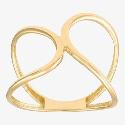 Gold Addiction Womens 10K Gold Band