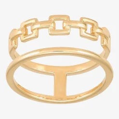 Gold Addiction Womens 10K Gold Band