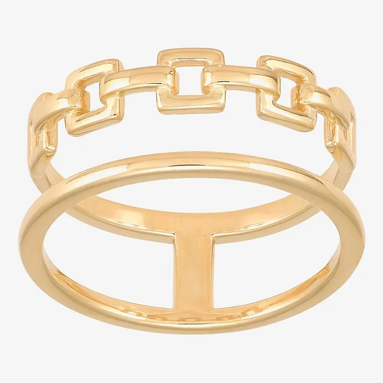 Gold Addiction Womens 10K Gold Band