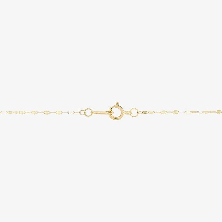 Gold Addiction Womens 14K Gold 18 Inch Y Necklace