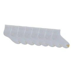 Gold Toe Athletic Sport Bonus Pack Mens 8 Pair Quarter Ankle Socks