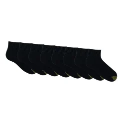 Gold Toe Athletic Sport Bonus Pack Mens 8 Pair Quarter Ankle Socks