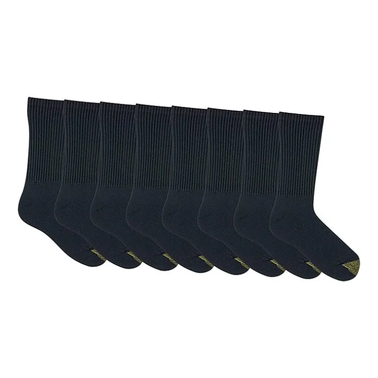 Gold Toe Athletic Sport Bonus Pack Mens 8 Pair Crew Socks