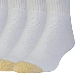 Gold Toe Athletic Sport Bonus Pack Mens 8 Pair Crew Socks