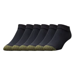 Gold Toe Athletic Sport Mens Breathable Multi-Pack 6 Pair Low Cut Socks