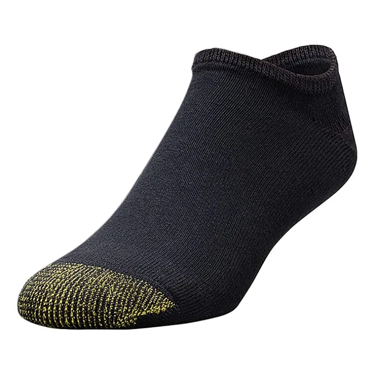 Gold Toe Athletic Sport Mens Multi-Pack 6 Pair Big and Tall No Show Socks