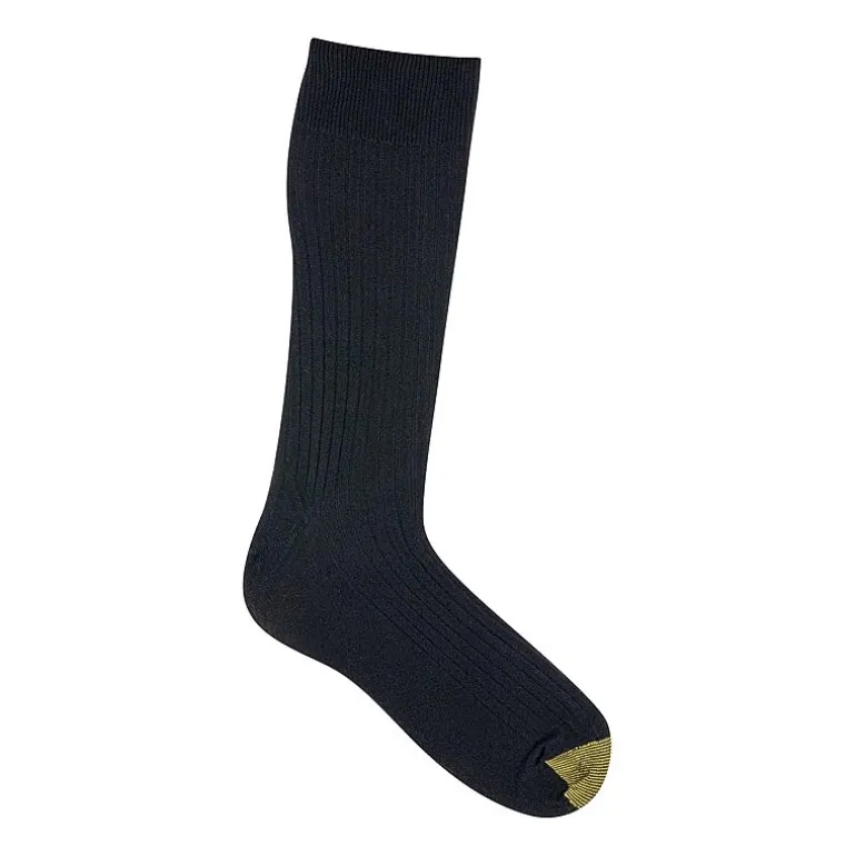 Gold Toe Canterbury Dress Mens 3 Pair Crew Socks