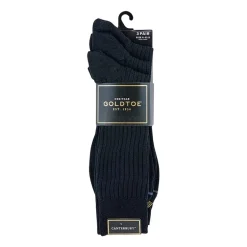 Gold Toe Canterbury Dress Mens 3 Pair Crew Socks