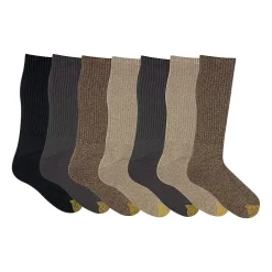 Gold Toe Harrington Bonus Pack Mens 7 Pair Crew Socks