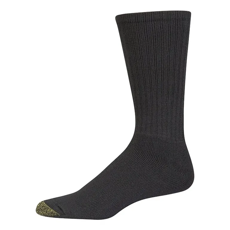 Gold Toe Harrington Mens 6 Pair Crew Socks
