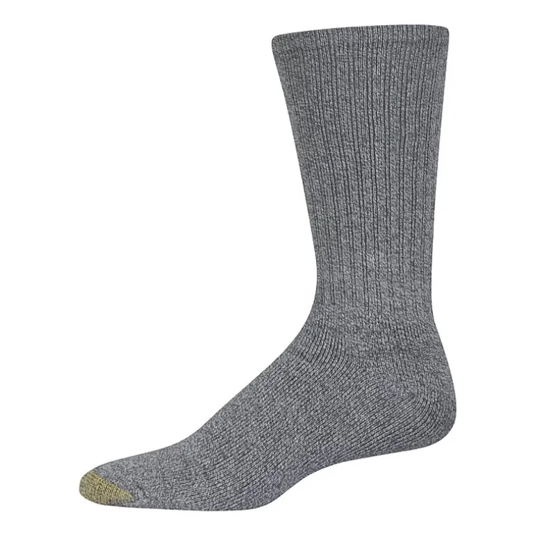 Gold Toe Harrington Mens 6 Pair Crew Socks