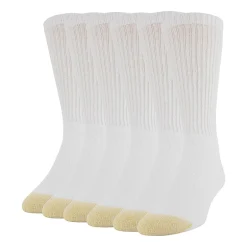 Gold Toe Harrington Mens 6 Pair Crew Socks