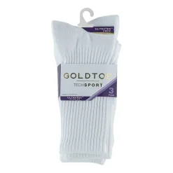Gold Toe Ultra Tec Womens 3 Pair Crew Socks