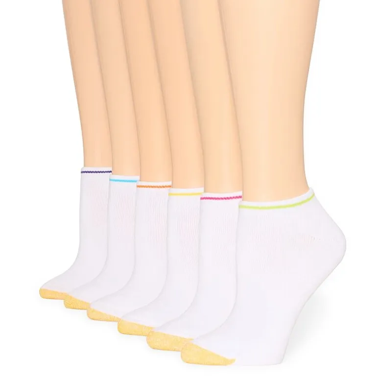 Gold Toe Womens 6 Pair Low Cut Socks
