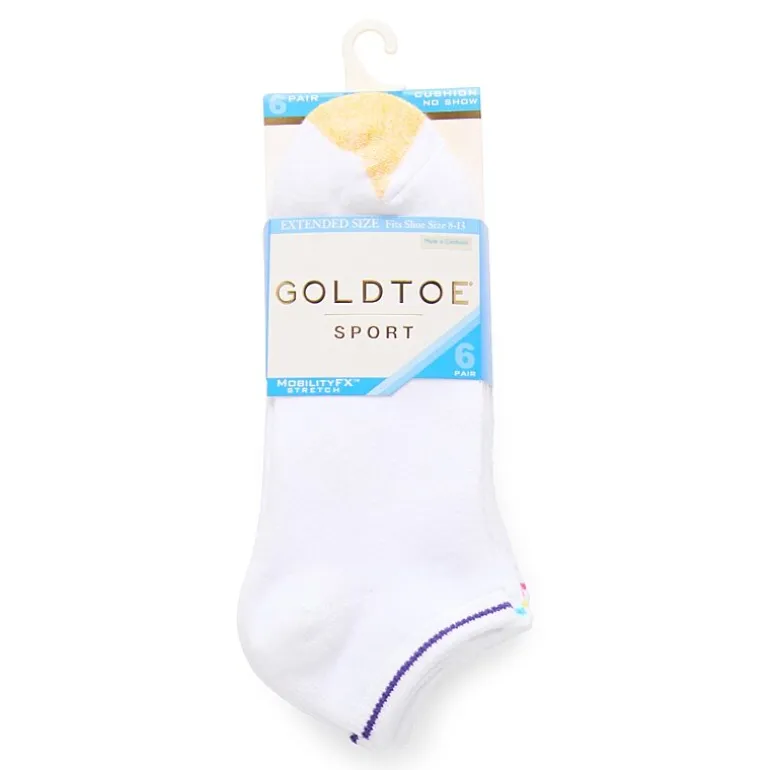 Gold Toe Womens 6 Pair Low Cut Socks