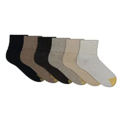 Gold Toe Womens 6 Pair Turncuff Socks