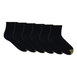 Gold Toe Womens 6 Pair Turncuff Socks