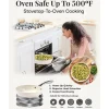 Gotham Steel Hammered Cream 15-pc. Non-Stick Ceramic Cookware and Bakeware Set