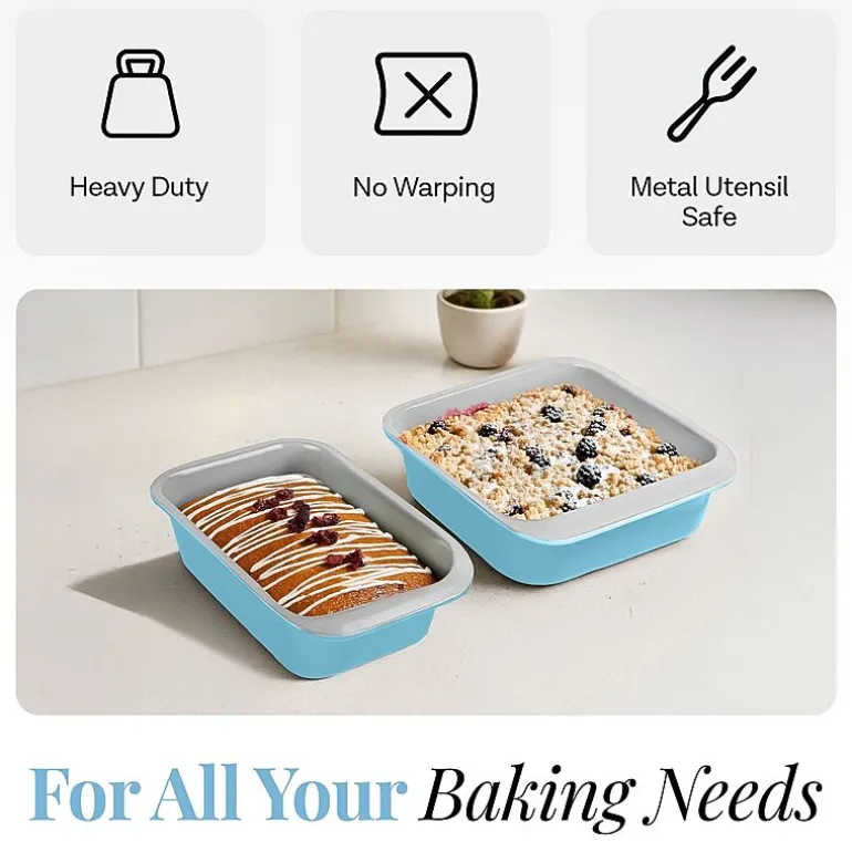 Gotham Steel Nonstick Stackable 6-pc. Bakeware Set