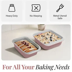 Gotham Steel Nonstick Stackable 6-pc. Bakeware Set