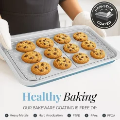 Gotham Steel Nonstick Stackable 6-pc. Bakeware Set