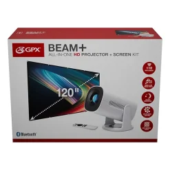 GPX 720p Projector and Screen Bundle