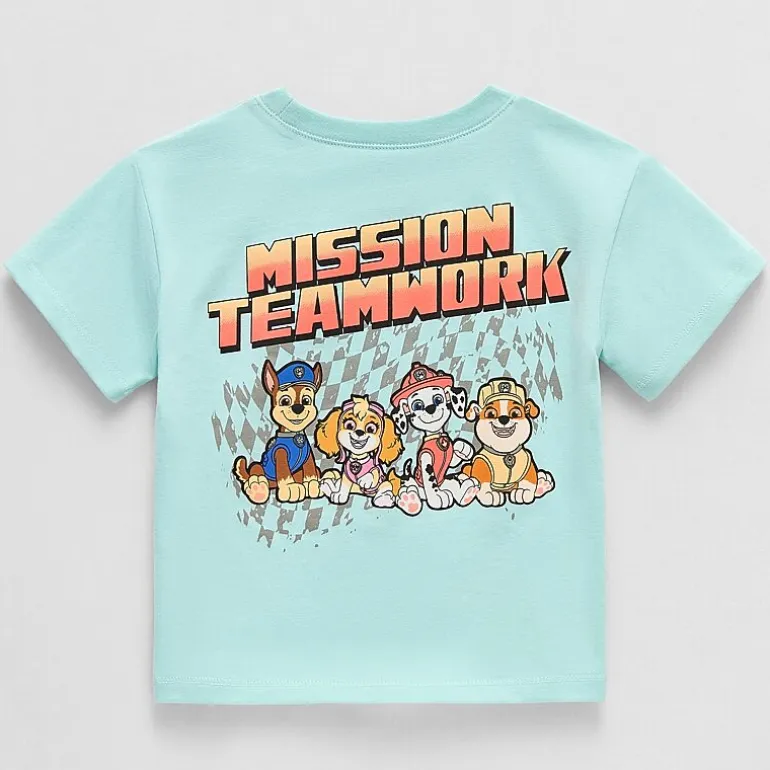 Grayson Little Toddler Boys Crew Neck Short Sleeve Regular Fit Paw Patrol Graphic T-Shirt