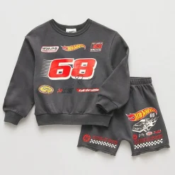 Grayson Little Toddler Boys Hot Wheels 2-pc. Short Set