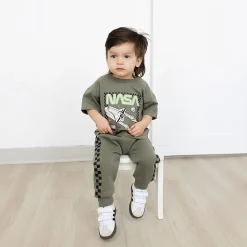 Grayson Little Toddler Boys NASA 2-pc. Pant Set