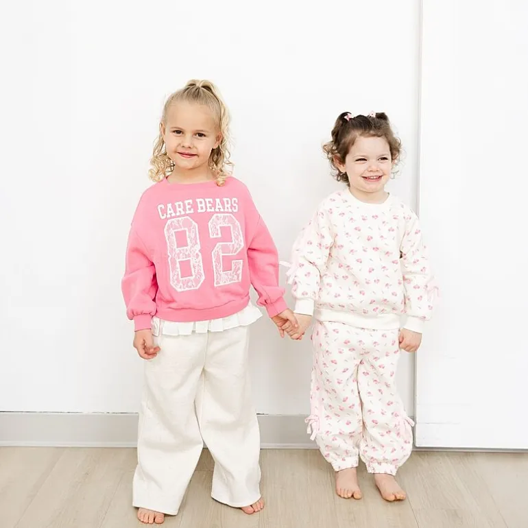 Grayson Little Toddler Girls Wide Leg Relaxed Fit Pull-On Pant