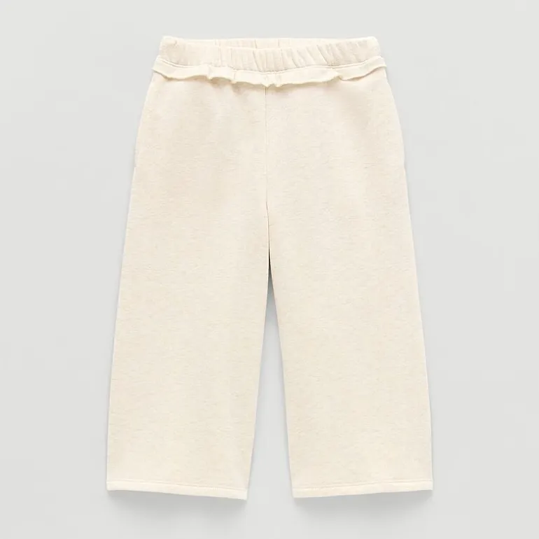 Grayson Little Toddler Girls Wide Leg Relaxed Fit Pull-On Pant