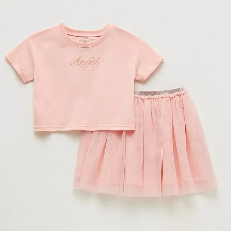 Grayson Little Toddler Girls 2-pc. Skirt Set