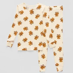 Grayson Little Toddler Girls Round Neck Long Sleeve 2-pc. Pajama Set