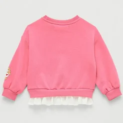 Grayson Little Toddler Girls Crew Neck Long Sleeve Care Bears Sweatshirt