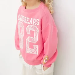 Grayson Little Toddler Girls Crew Neck Long Sleeve Care Bears Sweatshirt