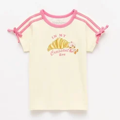 Grayson Little Toddler Girls Crew Neck Short Sleeve Relaxed Fit Strawberry Shortcake Graphic T-Shirt